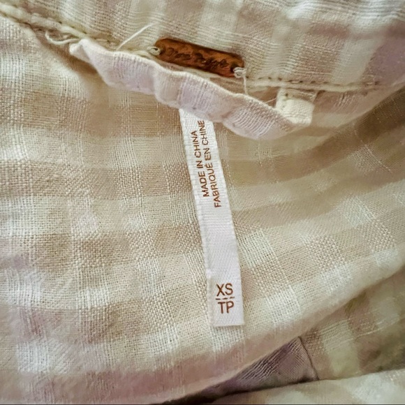 Free People Linen Overcoat - Picture 15 of 16